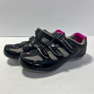 Specialized Spirit RBX Cycling Shoes Black /Pink  Gray Women's‎ 7.5
